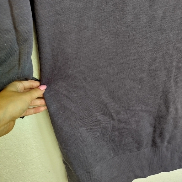 NWT Sweaty Betty One and Done Sweat Dress Gray Oversized Mock Neck sz 8-10 - Picture 3 of 11